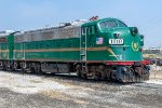 RPCX 1010, EMD F9HA ex BO F7A 937, RailCruise America Excursion Train at KCS Knoche Yard 